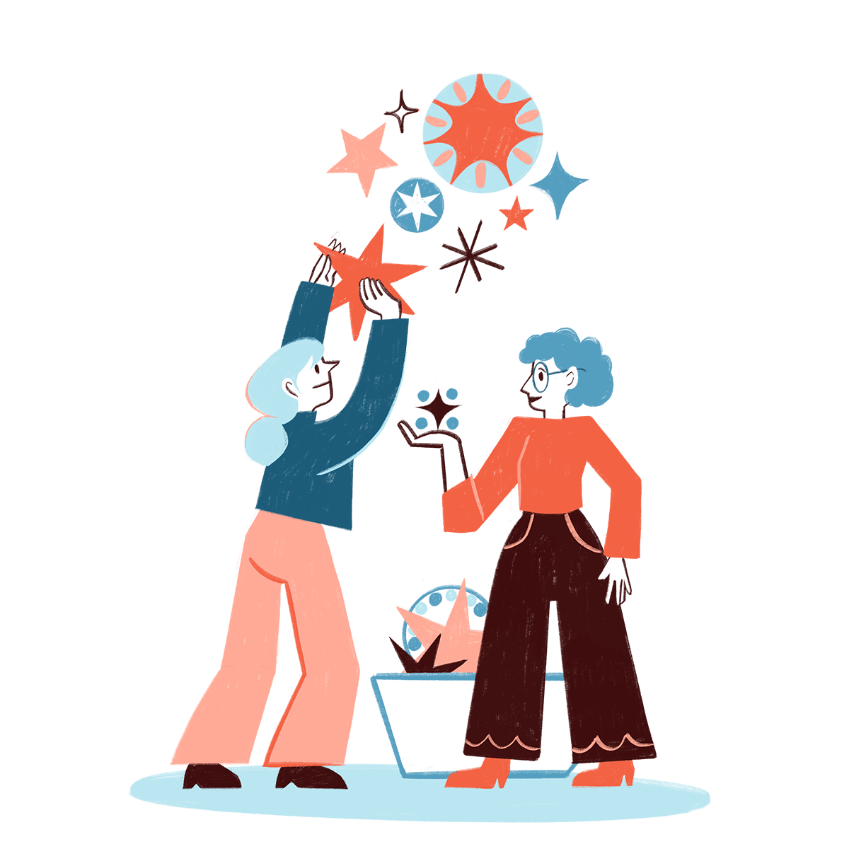 illustration expérience en effet traduire