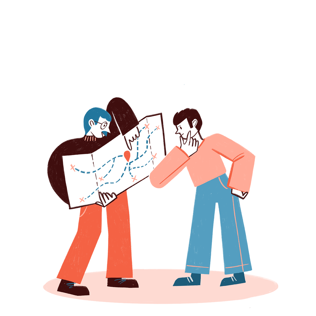illustration orienter